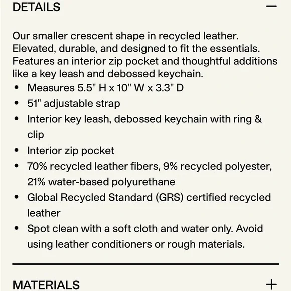 Baggu Brown Leather Shoulder Bag - Picture 3 of 8